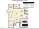 Detailed floor plan showcasing the layout of this home with measurements at 100 Sandy Hook Way, Cary, NC 27513