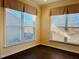 Bright living area with hardwood floors and natural light at 111 Kalmia Dr, Durham, NC 27703