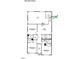 Upstairs floor plan includes four bedrooms, two bathrooms, and a central loft area at 1204 Opal Ln # 93, Durham, NC 27705