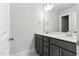 Bathroom showcasing double sinks, ample counter space, and modern fixtures at 1803 Ballard Rd # Holly Craftsman, Fuquay Varina, NC 27526