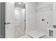 Bright laundry room with convenient washer/dryer hookups and ample shelving at 1803 Ballard Rd # Holly Craftsman, Fuquay Varina, NC 27526