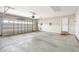 Spacious garage with automatic door, side entry, and ample space for vehicles at 20 Patterson Dr, Angier, NC 27501