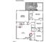 Second-floor plan featuring a primary suite with bath, three additional bedrooms, and a loft area at 2004 Skipping Stone Dr # 165, Durham, NC 27705
