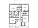 Second floor plan of a home layout with bedrooms and bathrooms at 2005 Anna Lilley Dr # 53, Fuquay Varina, NC 27526