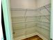 Walk in Pantry with white wire rack shelving, perfect for storage at 22 Whistling Way # Holly Farmhouse, Lillington, NC 27546