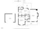 First floor plan showing the layout of the kitchen, primary bedroom, and Gathering room at 3738 Lindsey Woods Rd, Hillsborough, NC 27278