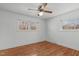 Bedroom featuring natural light, hardwood floors and neutral walls at 413 Hocutt Rd, Durham, NC 27703