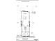 Property site plan showing lot dimensions, setbacks, and proposed model layout with dimensions at 48 Longdale Dr, Graham, NC 27253