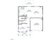Floor plan illustrating home layout; kitchen, garage, flex space, porch, and patio dimensions at 505 Marthas View Way, Wake Forest, NC 27587