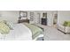 Bedroom featuring a bed, carpet flooring, and neutral decor at 509 Marthas View Way, Wake Forest, NC 27587