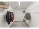 Walk-in closet featuring shelving and clothing racks at 509 Marthas View Way, Wake Forest, NC 27587