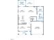Detailed floor plan showcasing the layout of the home at 509 Marthas View Way, Wake Forest, NC 27587