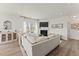 Cozy living room with fireplace, natural light, and neutral decor at 509 Marthas View Way, Wake Forest, NC 27587