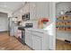 Well-equipped kitchen featuring stainless steel appliances, sleek countertops, and ample cabinet space at 724 Bracklyn Ave, Zebulon, NC 27597