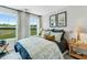 Inviting bedroom with natural light, neutral walls, and decor for a cozy, relaxing atmosphere at 8715 Wardle Ct, Raleigh, NC 27616