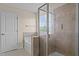 Bathroom with a large tub and a walk-in shower at 1021 Traditions Meadow Dr, Wake Forest, NC 27587