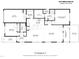 Detailed floor plan showcasing the layout of a modern home with various room dimensions and features at 1215 White Flint Cir, Durham, NC 27703