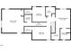 Detailed second-story floor plan showcasing bedrooms, bathrooms, walk-in closets, and laundry room at 131 Hay Field Drive Dr, Clayton, NC 27520