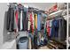 Walk-in closet features wire shelving, perfect for organizing clothes and accessories at 1320 Blue Heron Dr, Nashville, NC 27856