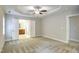 Spacious primary bedroom with ensuite bathroom and natural lighting at 1354 Red Bud Ct, Wake Forest, NC 27587