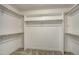 Spacious walk-in closet with ample shelving and hanging space for organized storage at 1354 Red Bud Ct, Wake Forest, NC 27587