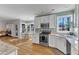 Bright and airy kitchen featuring stainless steel appliances and adjacent breakfast nook at 14 Wedgewood Pl, Clayton, NC 27527