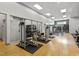 Well-equipped gym with modern machines and ample space for a full-body workout at 140 W Franklin St # 406, Chapel Hill, NC 27516