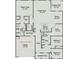 Detailed floor plan showcasing the layout of the home, including the owner's suite, Gathering room, and kitchen at 143 Vega Loop, Sanford, NC 27330