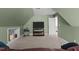 Bonus room with a television and neutral carpet flooring at 155 Georgetown Woods Dr, Youngsville, NC 27596