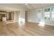 Bright living room with hardwood floors, vaulted ceilings, and an open layout at 1800 Bright Lantern Way, Wendell, NC 27591