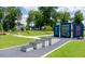 Outdoor workout area features modern exercise stations, promoting an active lifestyle and well-being at 1800 Bright Lantern Way, Wendell, NC 27591