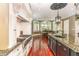 Well-appointed kitchen featuring a cooktop, spacious island, and ample counter space at 1801 Oatlands Ct, Wake Forest, NC 27587