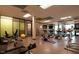 A well-equipped gym with modern exercise machines promotes an active and healthy lifestyle at 1903 Plott Balsam Dr, Wendell, NC 27591