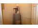 A utility room featuring a hot water heater at 2520 Friedland # 202, Raleigh, NC 27617