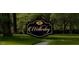 Wellesley community sign with landscaping at 27 Meath Ct # 215, Clayton, NC 27520
