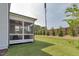 Spacious screened-in porch at 3913 Berkeley Town Ln, Fuquay Varina, NC 27526