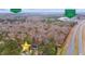 Aerial view of a home in Wake Forest near shopping centers at 402 Shannonford Ct, Wake Forest, NC 27587