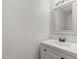 Bathroom with vanity and framed mirror at 402 Shannonford Ct, Wake Forest, NC 27587