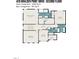 Second-floor blueprint featuring primary bedroom, bonus room, additional bedrooms, and bathrooms at 428 Boulder Point Dr, Chapel Hill, NC 27516