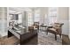 Bright office space with a large desk and comfortable seating at 428 Boulder Point Dr, Chapel Hill, NC 27516