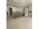 A look at the kitchen area featuring a center island, cabinets, and hood at 60 Valebrook Ct, Youngsville, NC 27596