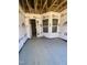 Enclosed patio area with framing and large windows at 60 Valebrook Ct, Youngsville, NC 27596