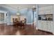 Charming breakfast nook with built-in seating and a cozy atmosphere at 690 Hawthorne Pl, Creedmoor, NC 27522