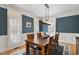 Formal dining area with ample natural light, perfect for Gathering gatherings and entertaining guests at 907 Vintage Hill Pkwy, Durham, NC 27712