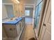 Bright bathroom features a double vanity and a glass-enclosed shower at 1067 Fairhaven Dr # 53, Mebane, NC 27302