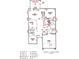 Somerset G first floor plan featuring open concept living space and primary suite at 1067 Fairhaven Dr # 53, Mebane, NC 27302