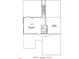 Floor plan for Somerset G second floor featuring bonus room, bath, and attic storage at 1067 Fairhaven Dr # 53, Mebane, NC 27302