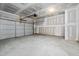Spacious two-car garage with automatic door, offers ample storage and parking at 111 E Victory View Ter, Smithfield, NC 27577