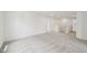 Second floor bonus room with soft, neutral carpeting and recessed lighting at 124 Willow Cameron Way, Angier, NC 27501