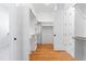 Bright walk-in closet with ample storage, built-in shelves, and convenient access to the home's other rooms at 149 Bonica Creek Dr, Garner, NC 27529